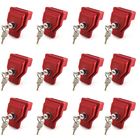 NAKANEKO front view of gladhand lock showing easy installation benefit