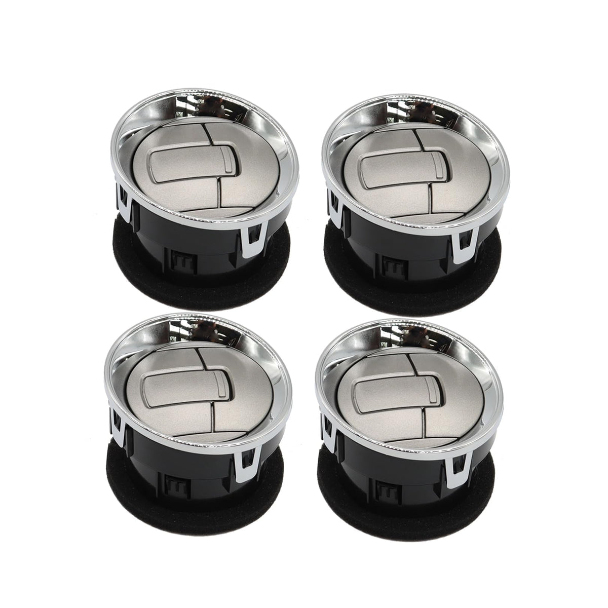 Nakkaa front vent set packaging showing four vents and benefit of complete replacement