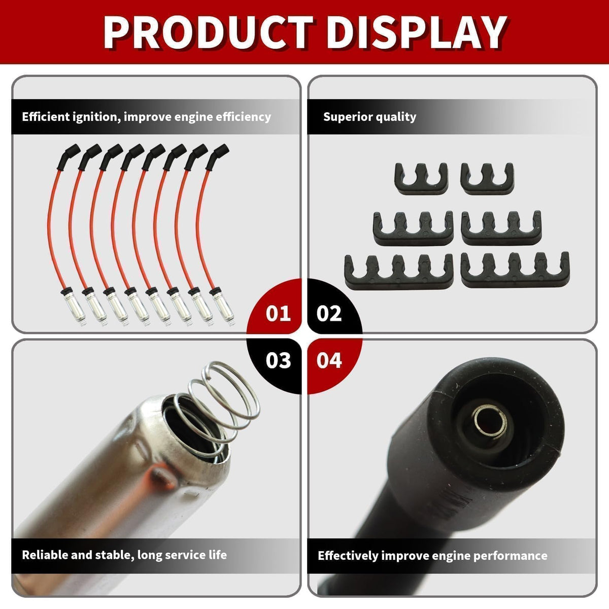 Nakkaa spark plug gap and thread detail illustrating proper fit and consistent combustion