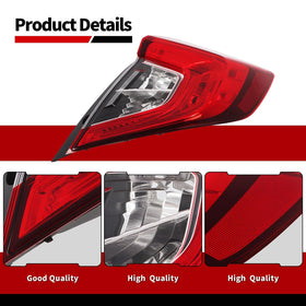 Nakkaa tail light bulb socket back view showing plug-and-play installation benefit