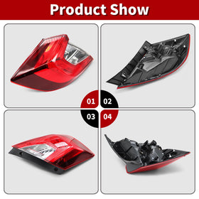 Nakkaa tail light installed on Civic Sedan illustrating exact fit benefit