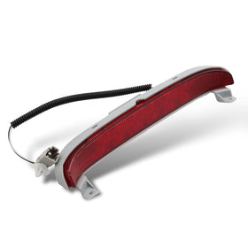 Nakkaa third brake light front view showing clean red lens and mounting alignment for easy replacement