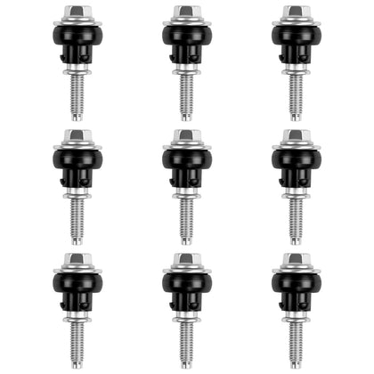Nakonic valve cover bolts front packaging showing complete 9-piece kit benefits fitment