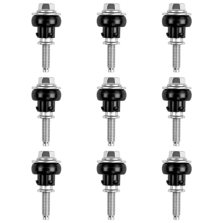 Nakonic valve cover bolts front packaging showing complete 9-piece kit benefits fitment