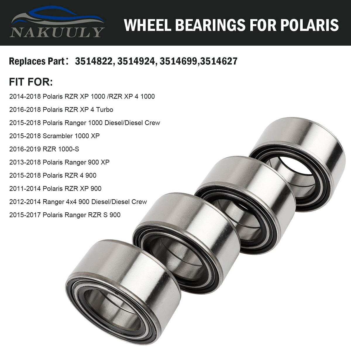 Nakuuly close-up of rubber-coated outer bearing seal protecting hub from dirt and moisture