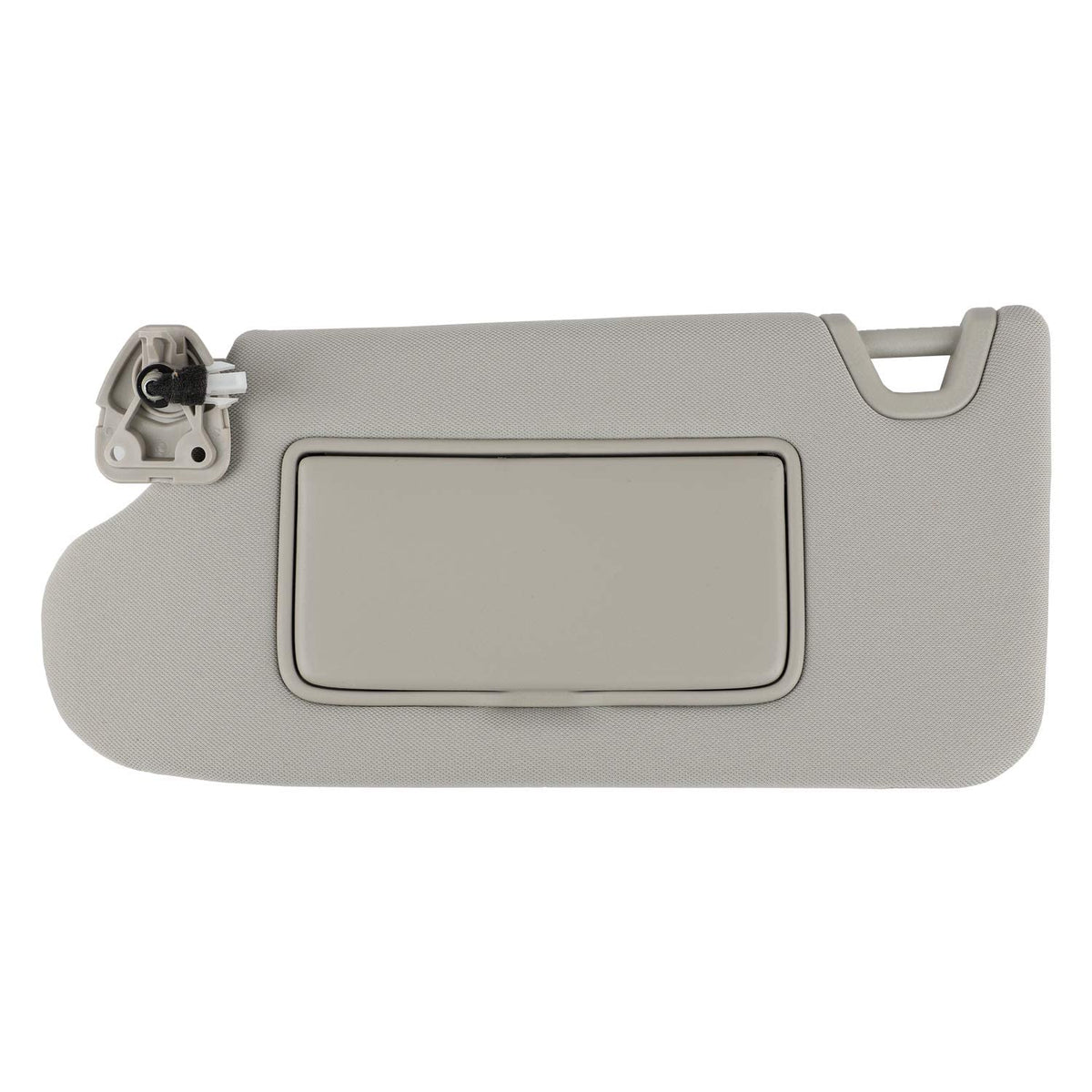 Nakuuly driver side visor front view showing fit and coverage benefit