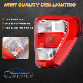Nakuuly wiring harness and bulb detail ensuring plug-and-play benefit