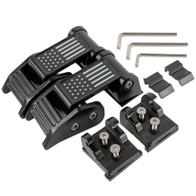 Nakuuly front view hood latches pair showing fit and secure lock benefit