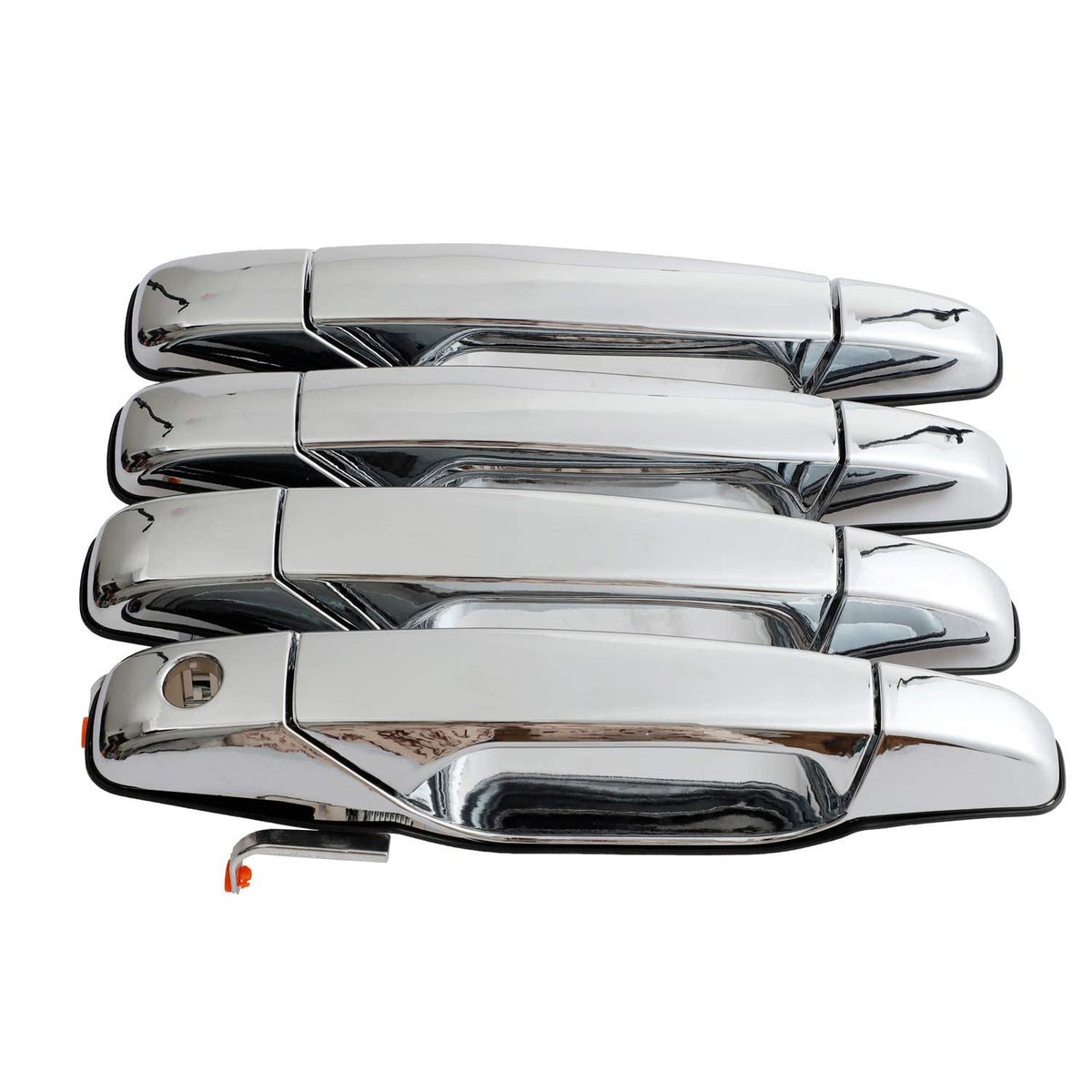Nakuuly front view handle showing fit and chrome look for easy replacement