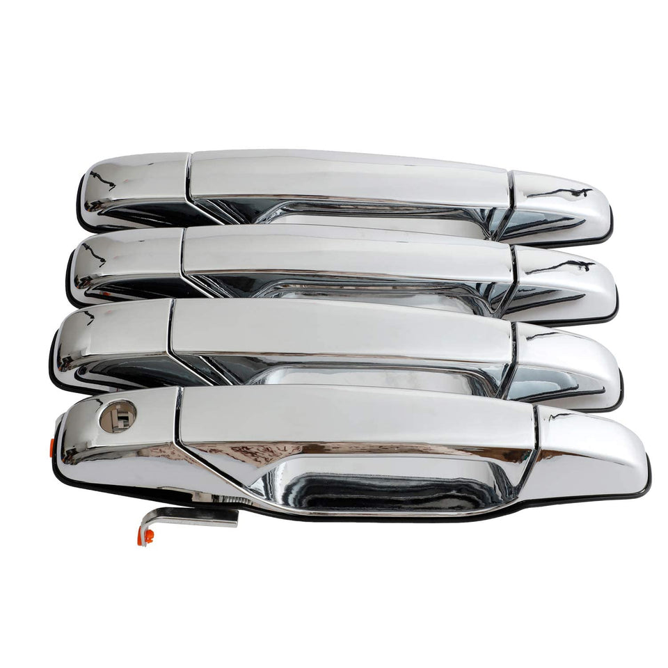 Nakuuly front view handle showing fit and chrome look for easy replacement