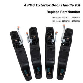 Nakuuly handle fitted to rear door of SUV, ensures consistent appearance across all doors