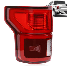 Nakuuly LED tail light front view showing clean OEM appearance and improved visibility