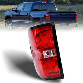 Nakuuly left tail light front view showing factory-style fit and aesthetic benefit
