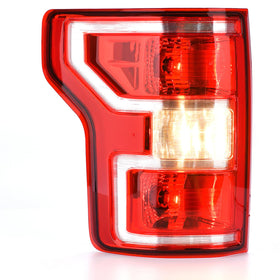 Nakuuly left tail light front view showing exact-fit replacement and improved visibility