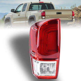 Nakuuly left tail light front view showing clean fit and restored appearance