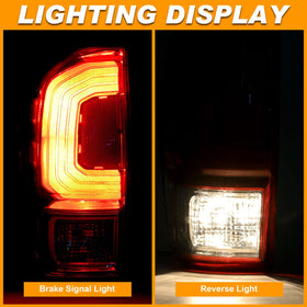 Nakuuly tail light installed on Toyota Tacoma demonstrating precise fit benefit