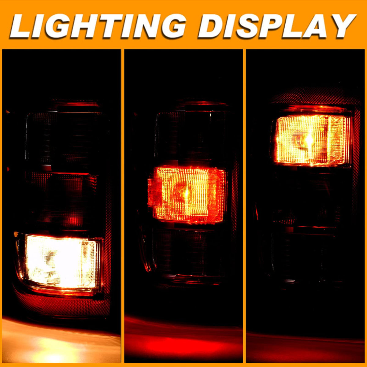 Nakuuly taillight installed on Ford F150 left rear showing OEM appearance