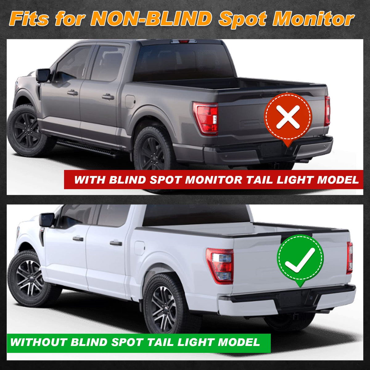 Nakuuly sealed taillight edge showing IP67 waterproof protection benefit