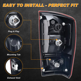 Nakuuly included wiring harness and bulbs laid out for plug-and-play convenience