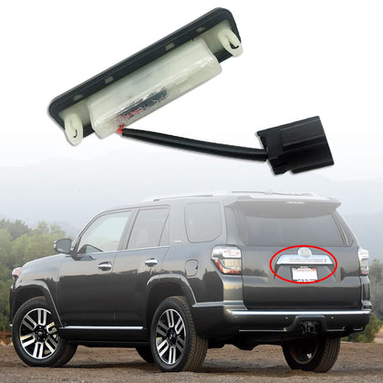 Nakuuly liftgate switch front view showing button and correct fit benefit