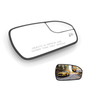 Nakuuly right passenger mirror front view showing fit and clarity