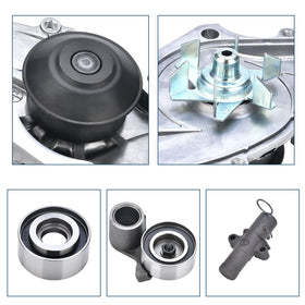 Nakuuly seals and gasket arrangement illustrating leak prevention for engine oil