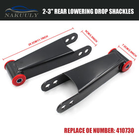 Nakuuly shackle kit hardware laid out, showing included bolts and ease of installation