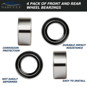 Nakuuly bearing next to coin for scale, showing accurate dimensions and easy verification