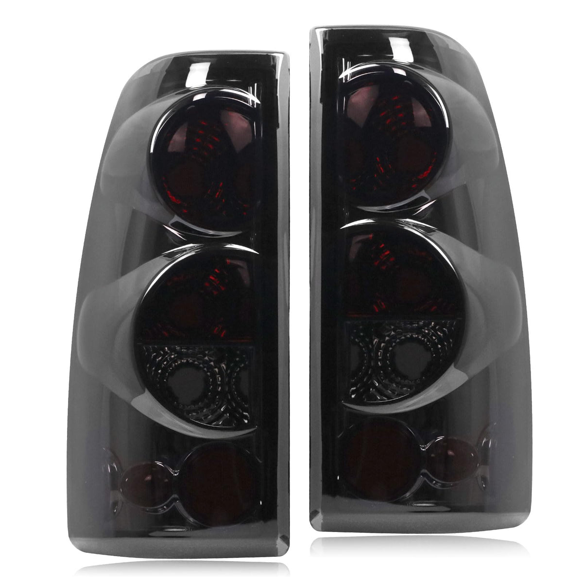 Nakuuly tail light front assembly showing clean lens and improved rear look