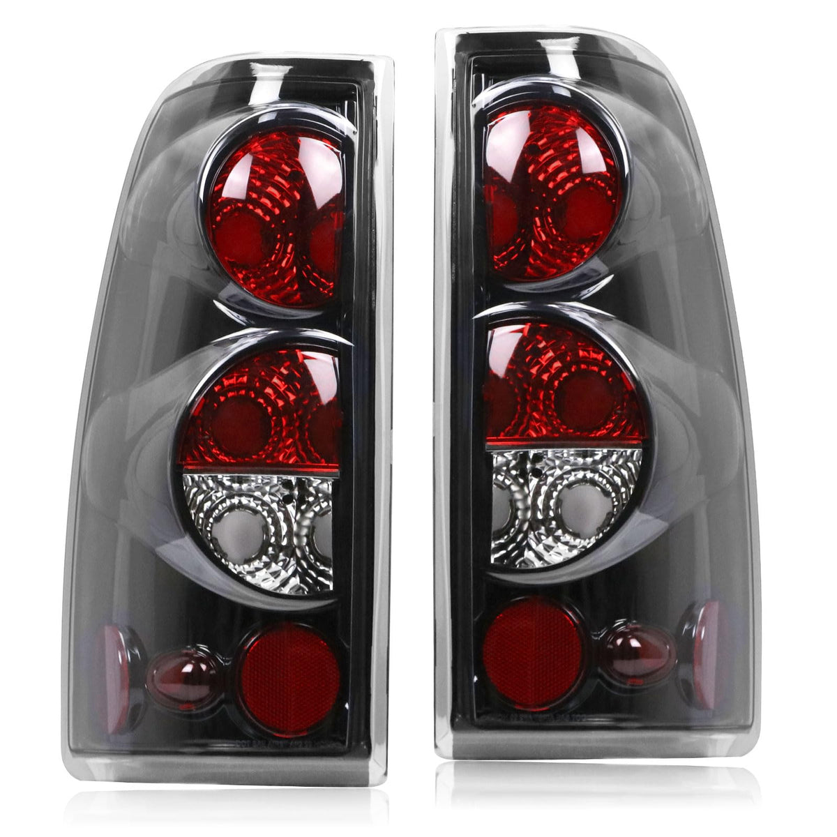 Nakuuly tail light front assembly showing clean lens and fit benefit