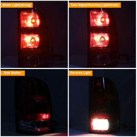 Nakuuly tail light installed on GMC Sierra rear showing restored appearance benefit