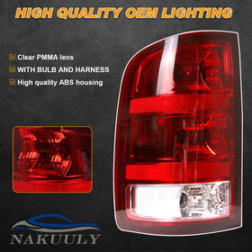 Nakuuly tail light mounted on GMC Sierra demonstrating restored lighting