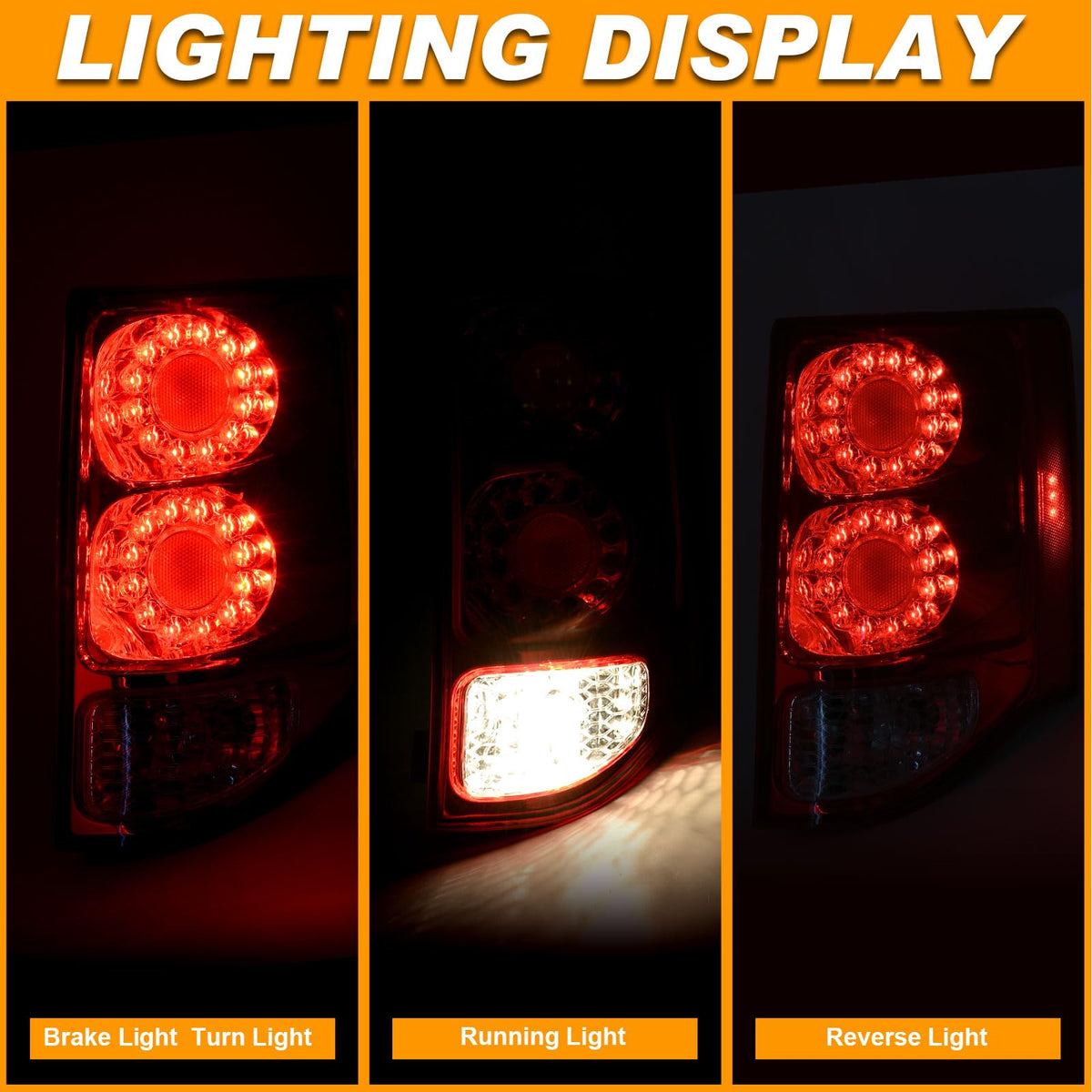 Nakuuly tail light installed on Dodge Grand Caravan showing correct fit