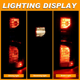 Nakuuly tail light installed on Silverado passenger side showing factory fit benefit