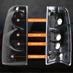 Nakuuly tail light lens closeup showing clear construction and durability