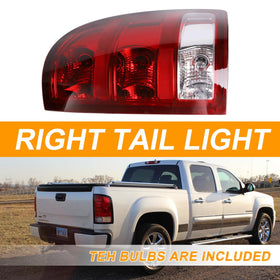 Nakuuly tail light illuminated on truck at night showing visibility benefit