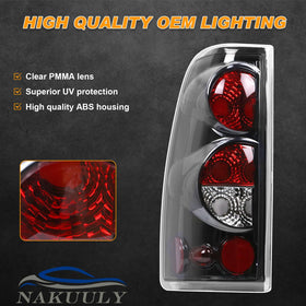 Nakuuly tail light boxed packaging and label showing complete kit benefit