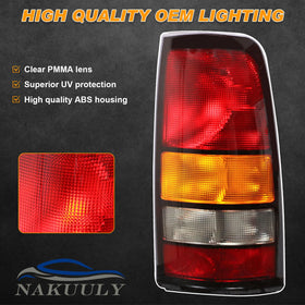 Nakuuly taillight beside a ruler to show size and correct scale fit