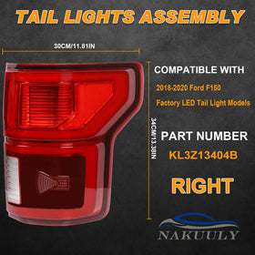Nakuuly tail light side profile close-up showing durable housing benefit