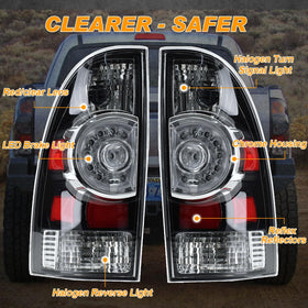 Nakuuly tail light side profile demonstrating OEM-fitment and secure mounting