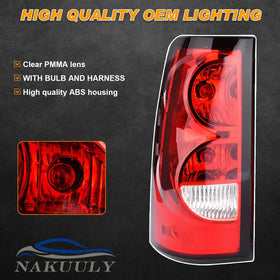 Nakuuly tail light beside ruler showing size and accurate fit