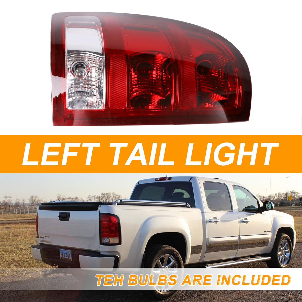 Nakuuly tail light next to ruler showing scale for fit verification