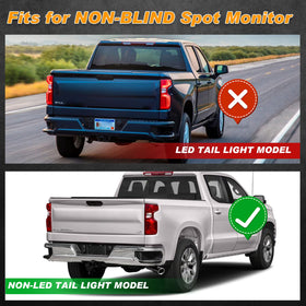 Nakuuly tail light beside a tape measure for scale and size verification