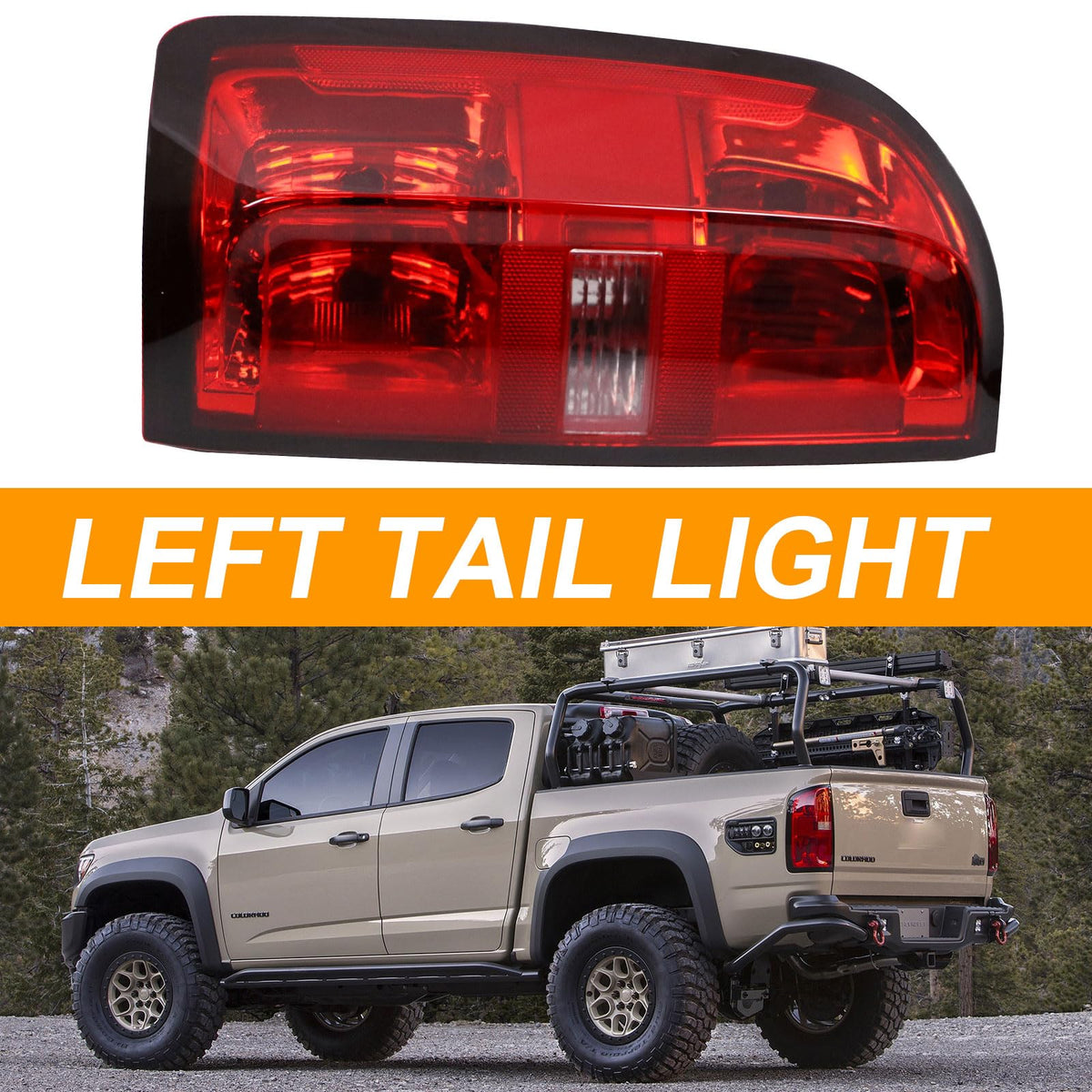 Nakuuly tail light weather seal close-up showing IP67 protection benefit