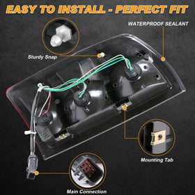Nakuuly bulbs and harness included for easy plug-and-play installation benefit