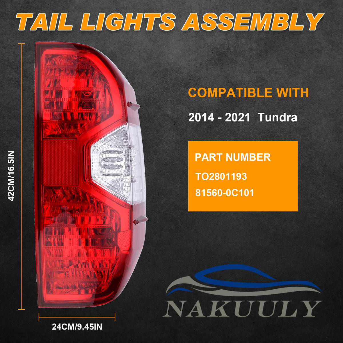 Nakuuly taillight rear mounting view highlighting secure attachment points