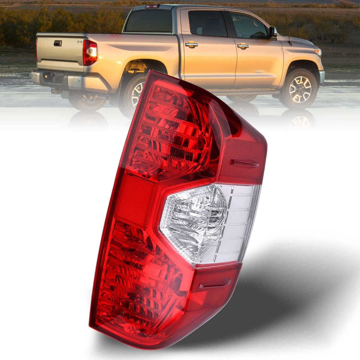 Nakuuly right taillight front view showing clean fit and improved visibility