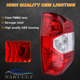 Nakuuly taillight sealed edge detail demonstrating water-resistant protection