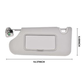 Nakuuly visor hinge and edge closeup demonstrating durable construction benefit