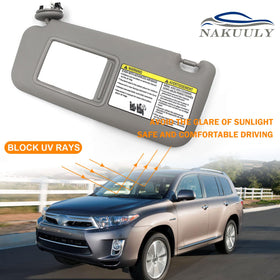 Nakuuly visor label with part number demonstrating correct replacement identification